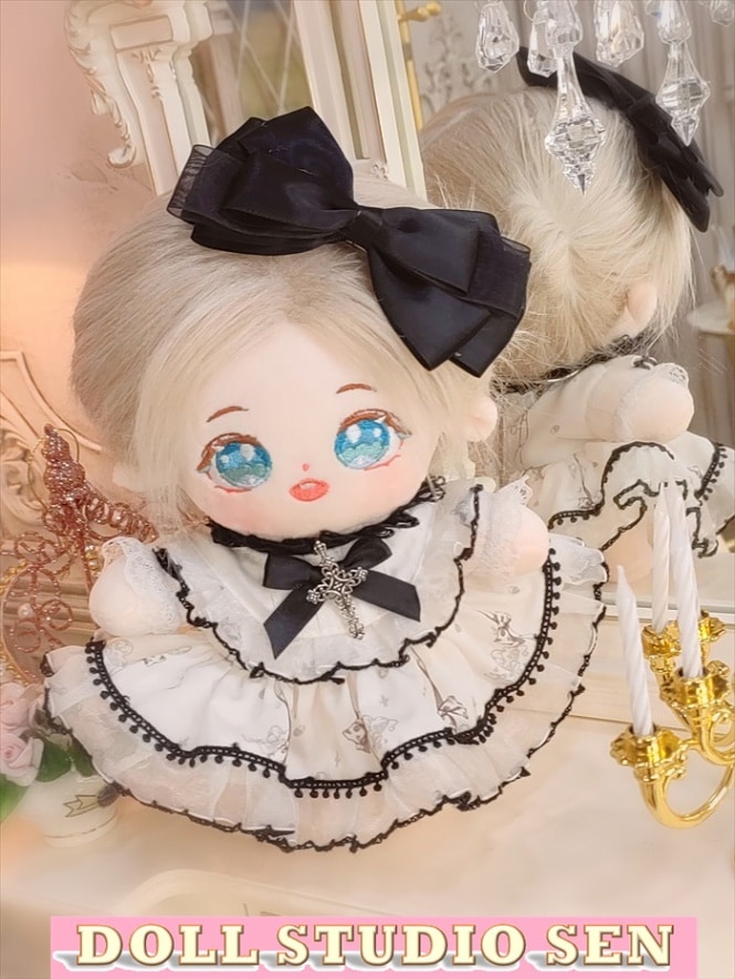 mhw0178【SENDOLL】20cmぬいぐるみ人形フルセット