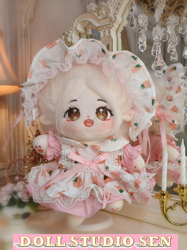 mhw0187【SENDOLL】20cmぬいぐるみ人形フルセット