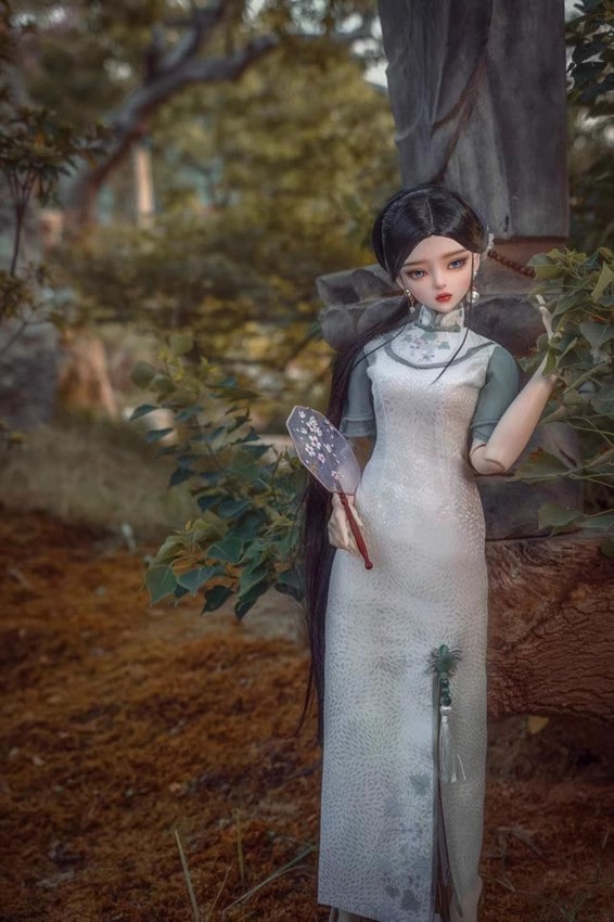 AF10326【FSHY】★全サイズ対応チャイナードレス★