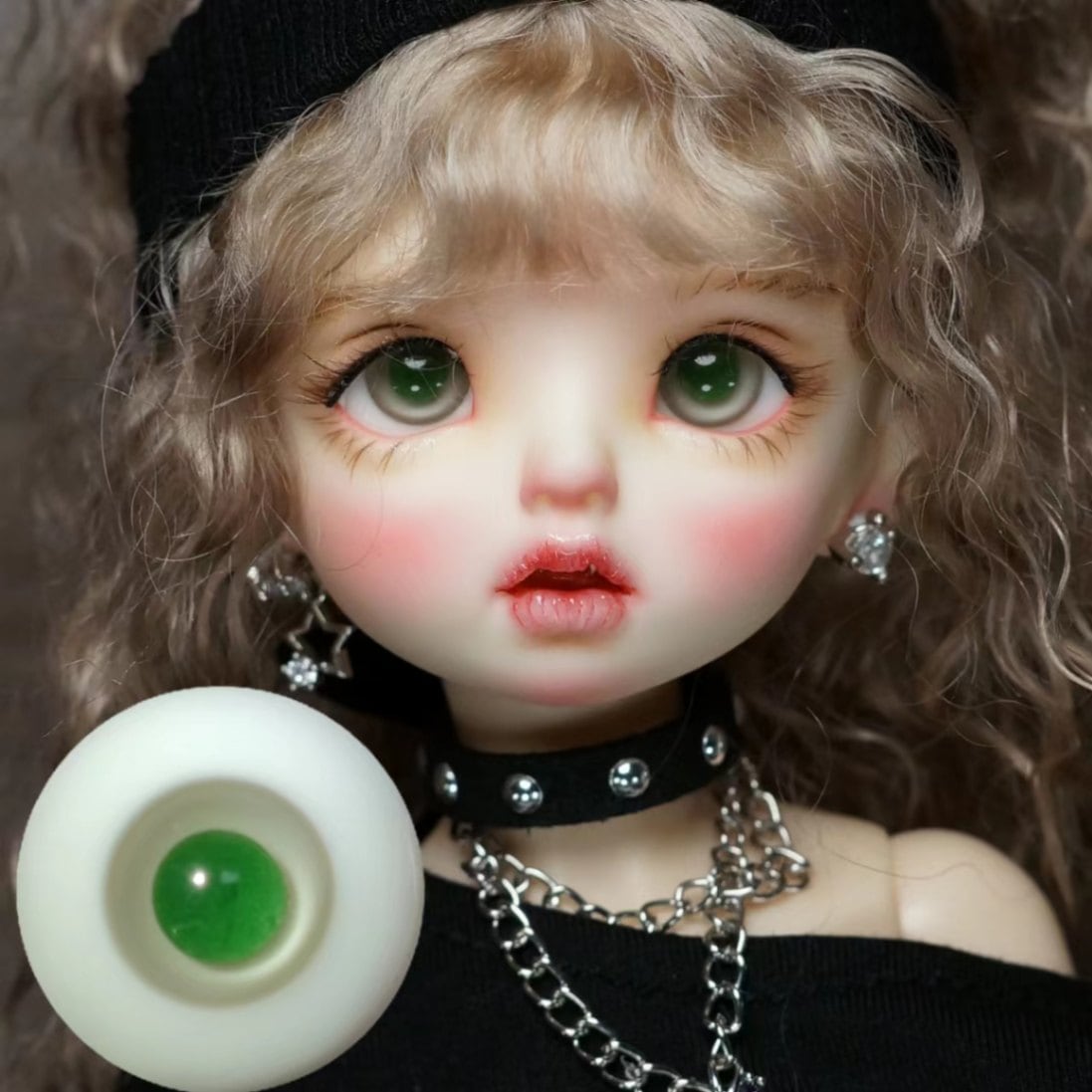EYER412【xkm】ドール用グラスアイ10~16ｍｍ