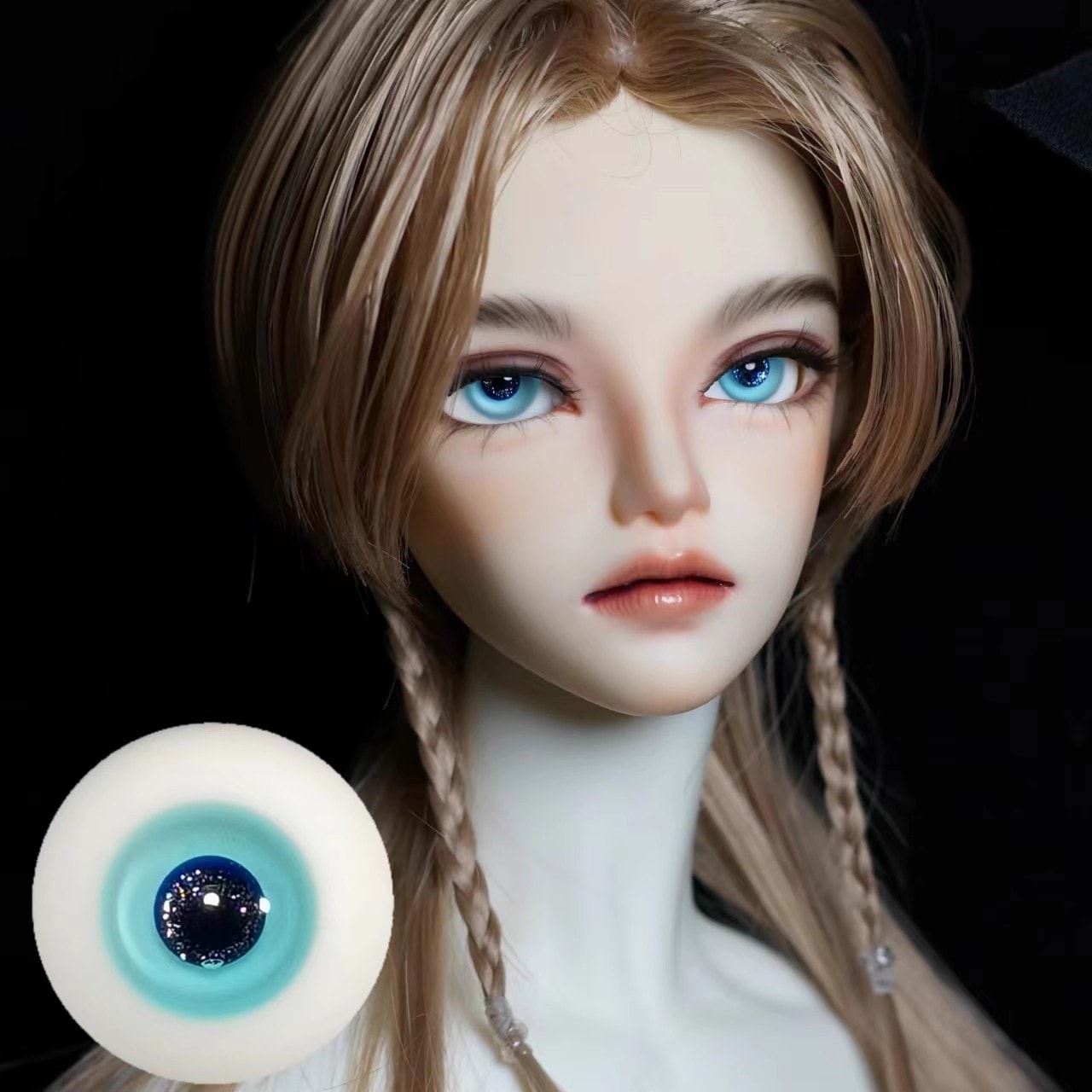 EYER419【xkm】ドール用グラスアイ16mm | ◇ドールアイ,グラスアイ