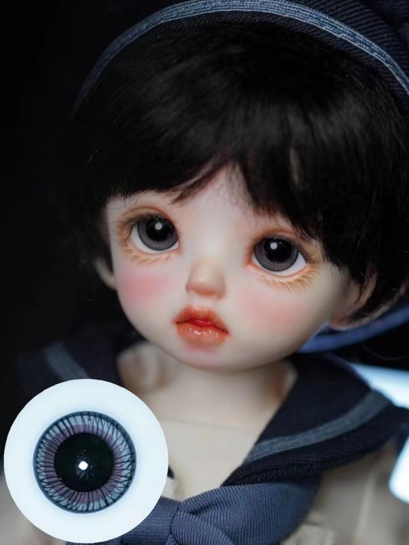 EYER433【xkm】ドール用グラスアイ12~16ｍｍ