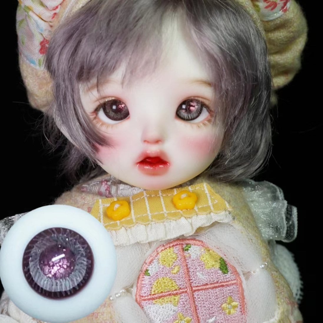 EYER440【xkm】ドール用グラスアイ12~16ｍｍ