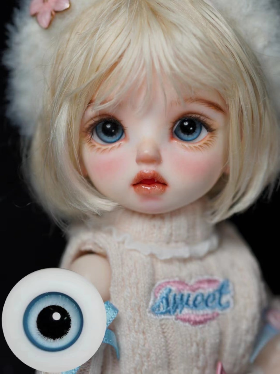 EYER444【xkm】ドール用グラスアイ12~16ｍｍ