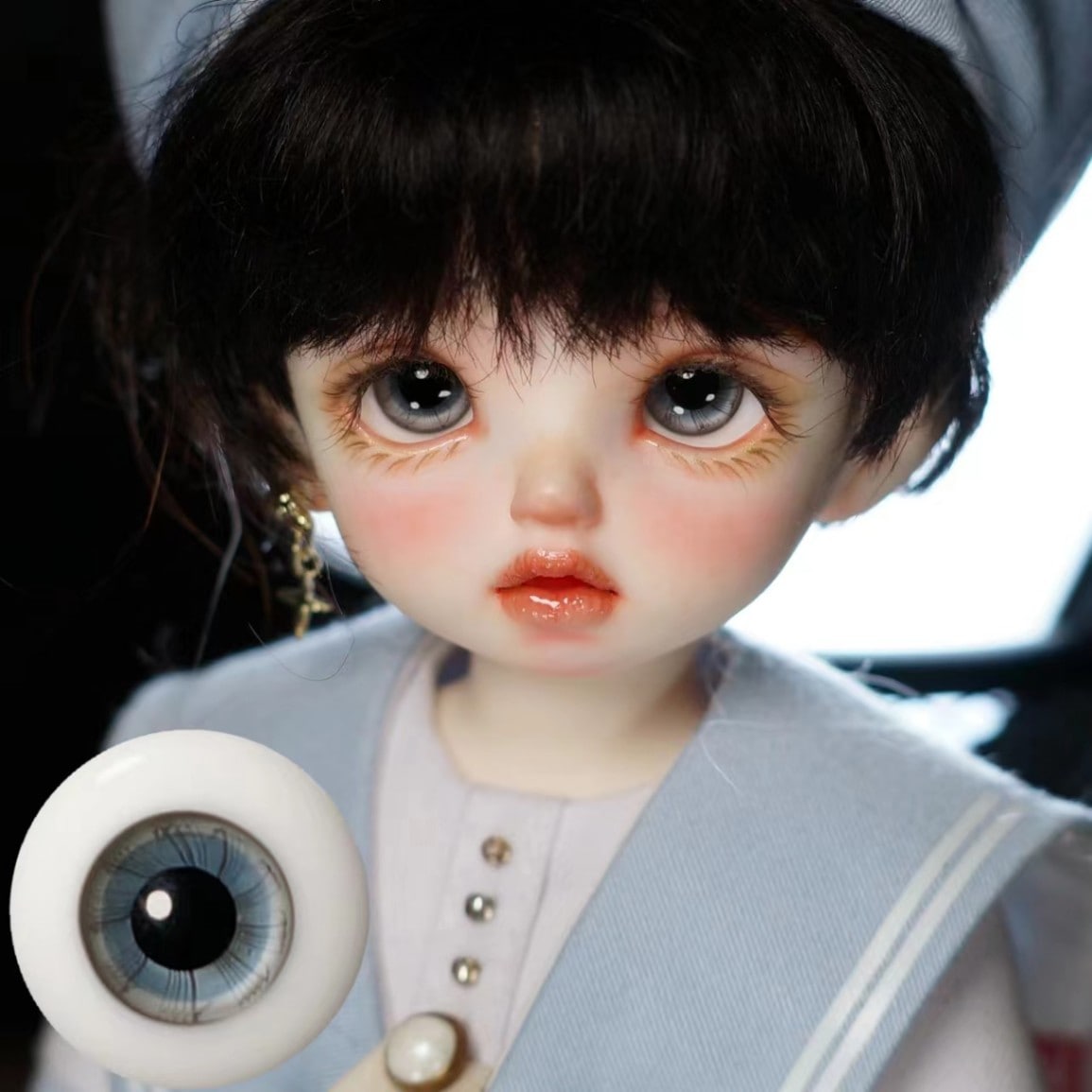 EYER452【xkm】ドール用グラスアイ12~16ｍｍ