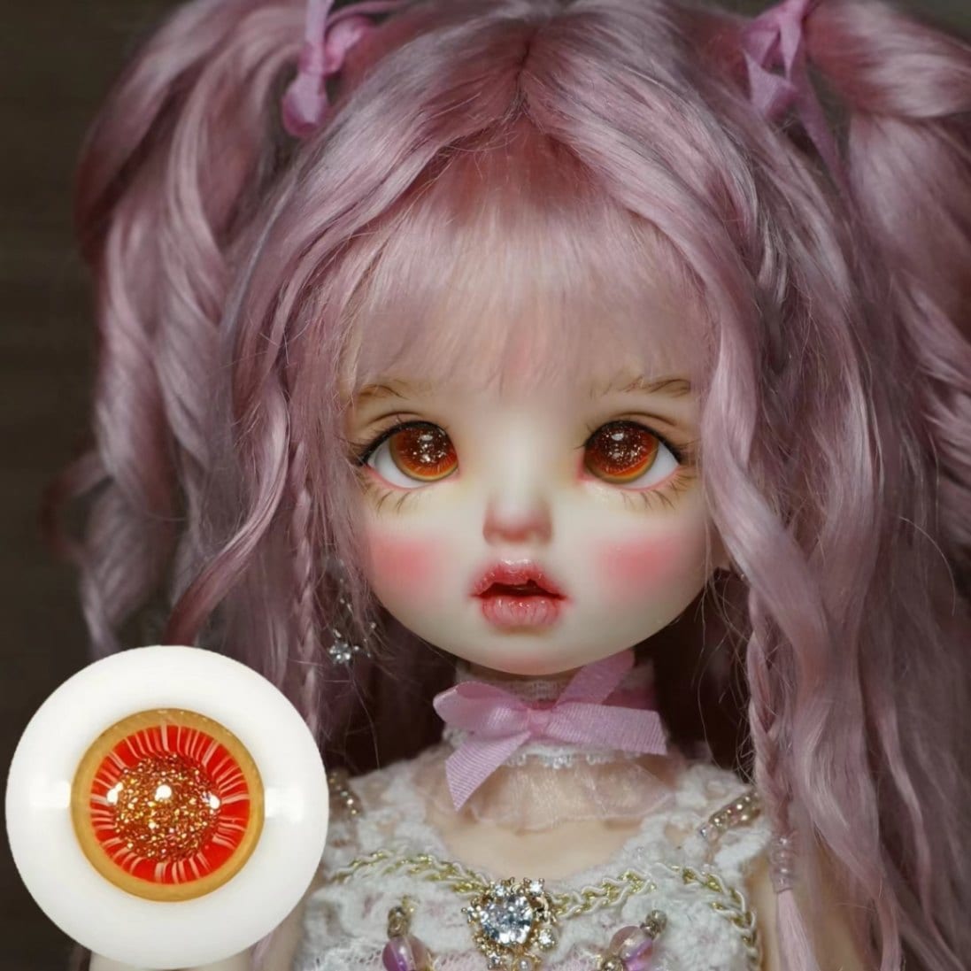 EYER466【xkm】ドール用グラスアイ12~16ｍｍ