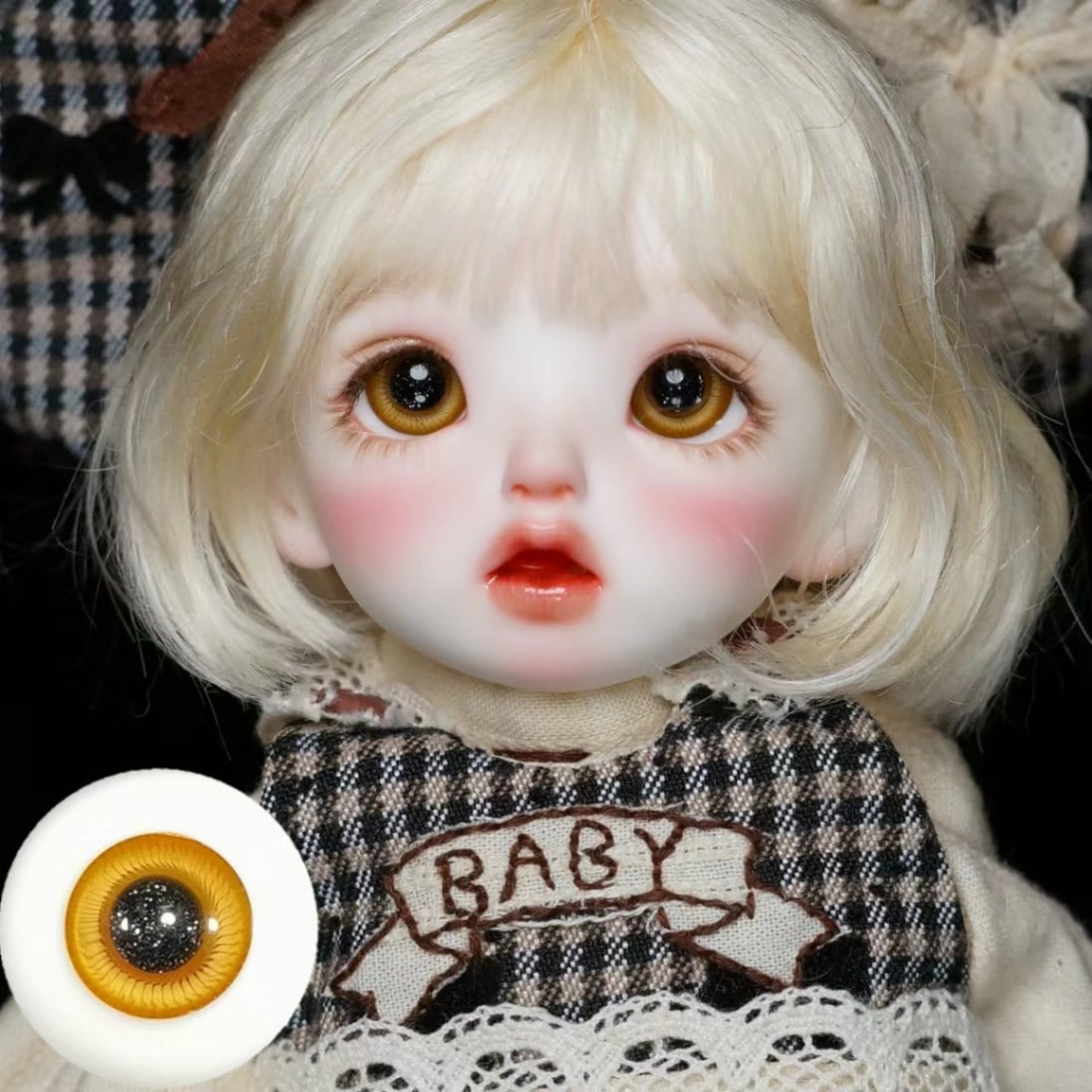 EYER467【xkm】ドール用グラスアイ12~16ｍｍ