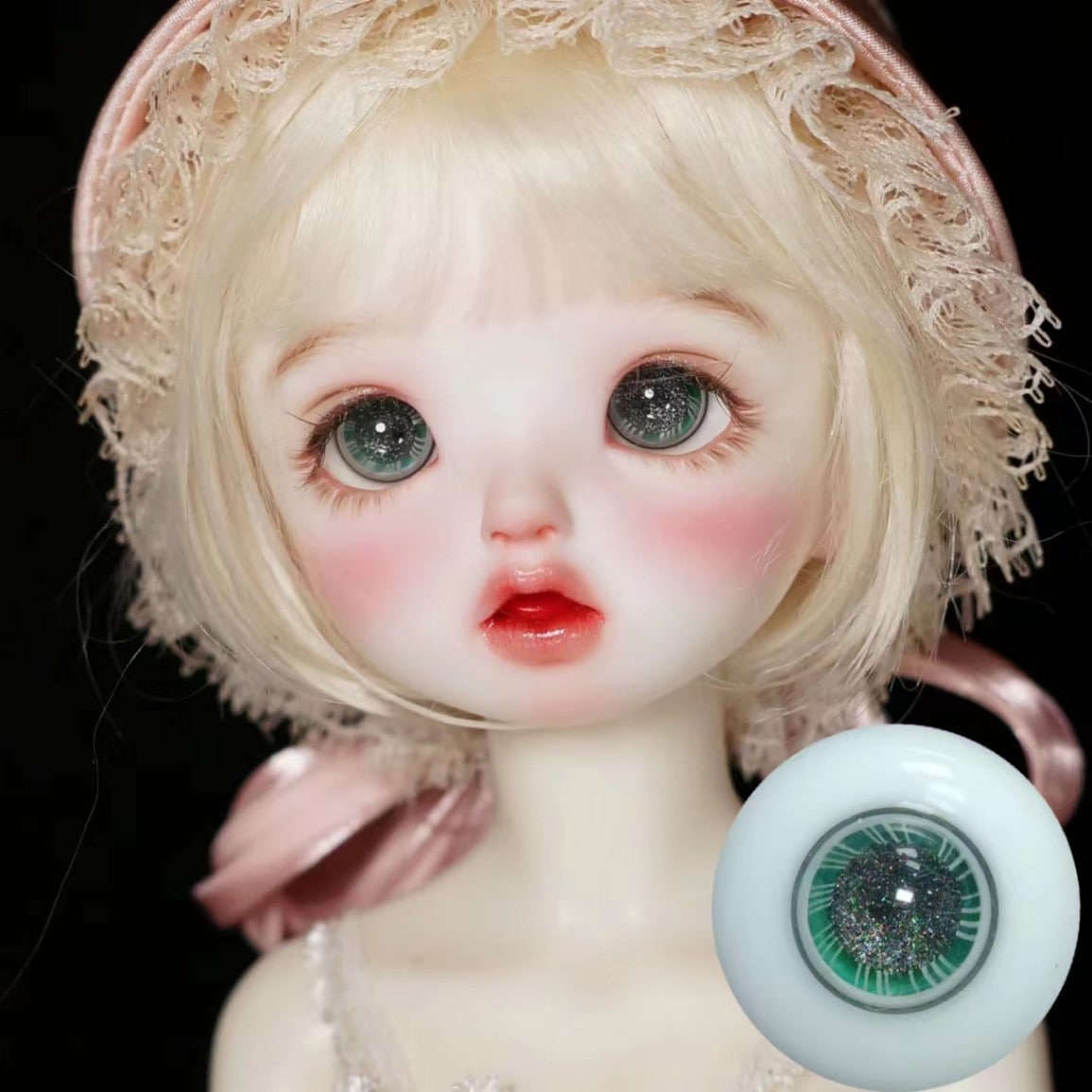 EYER473【xkm】ドール用グラスアイ12~16ｍｍ