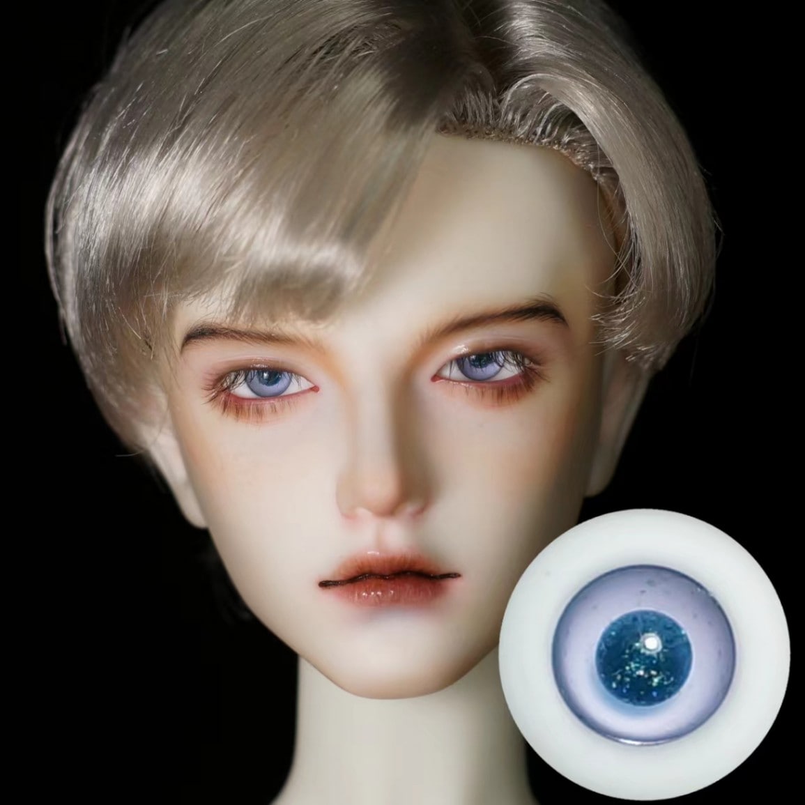 EYER477【xkm】ドール用グラスアイ12~16ｍｍ