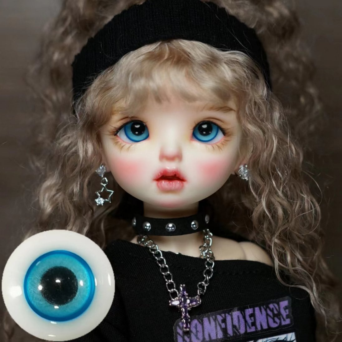 EYER484【xkm】ドール用グラスアイ14~16ｍｍ