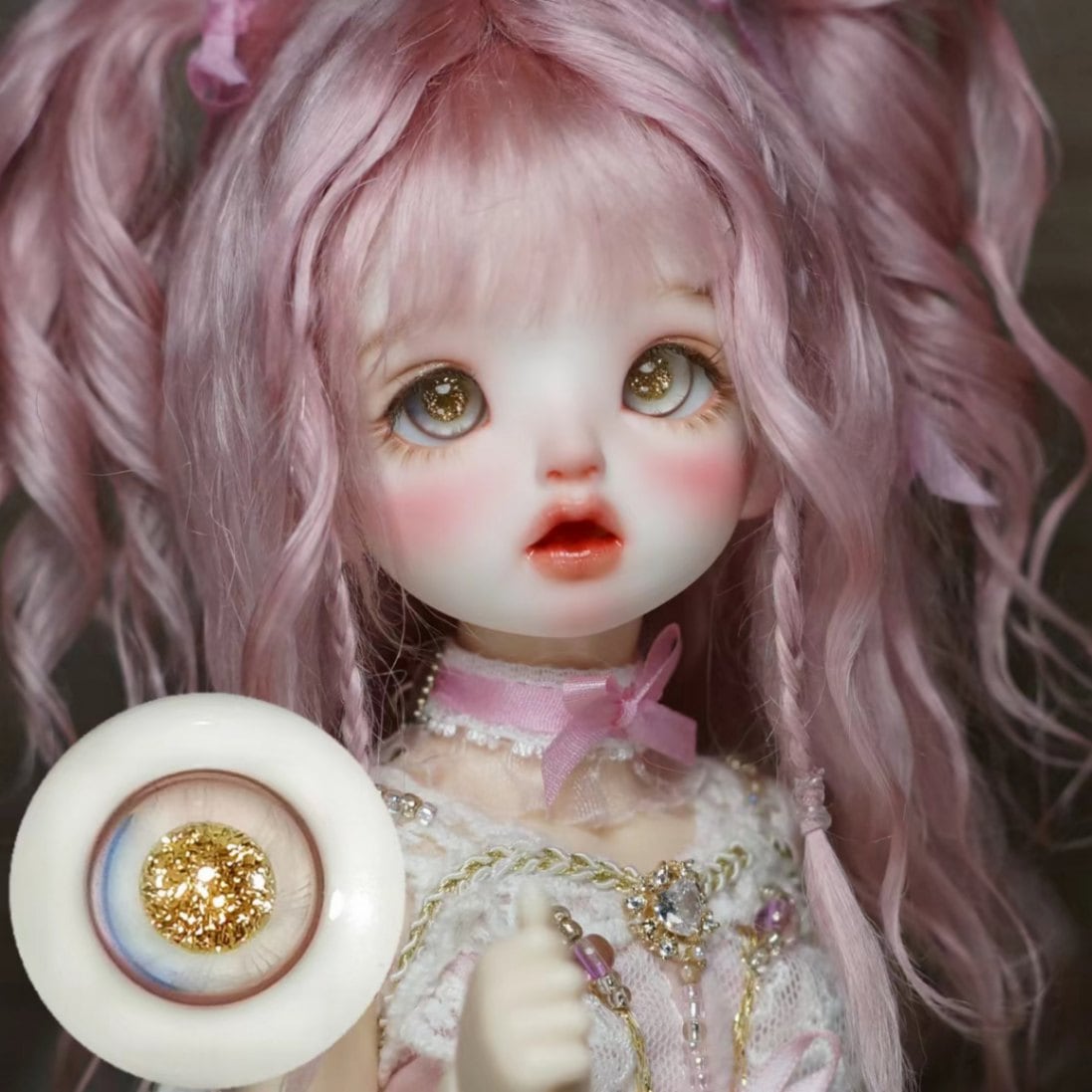 EYER486【xkm】ドール用グラスアイ12~16ｍｍ