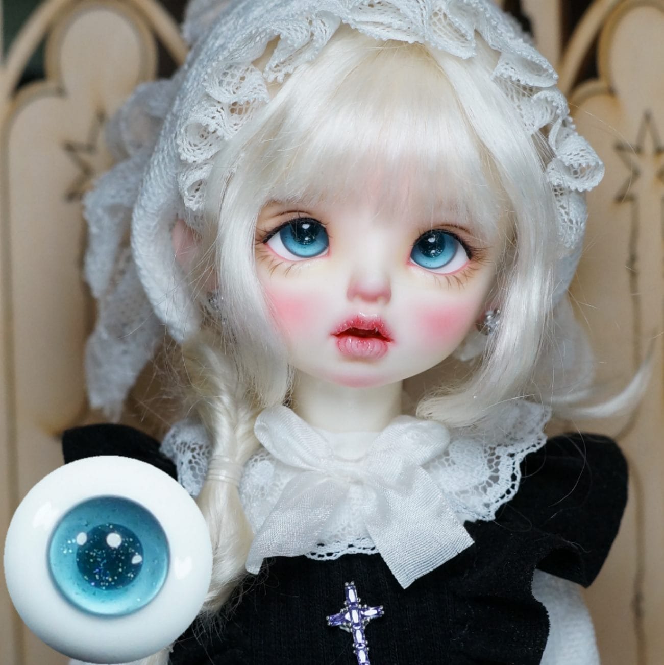 EYER487【xkm】ドール用グラスアイ12~16ｍｍ