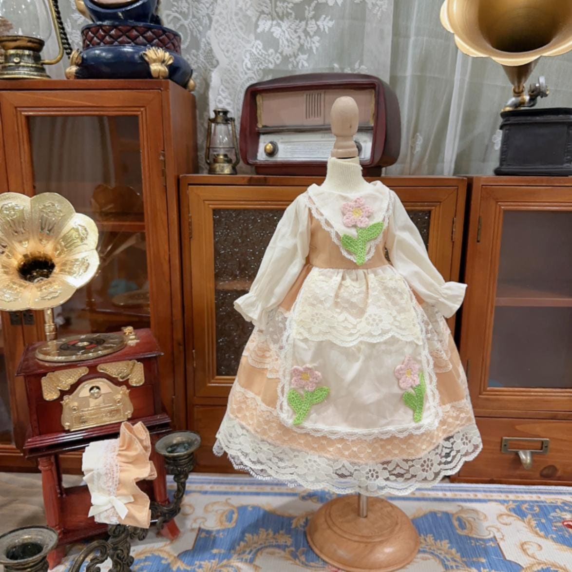 AF10336【Xmya】1/3Blythe,SD/DD,MSD,幼SD洋服2点セット