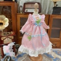 AF10339【Xmya】Blythe,SD/DD,MSD,幼SD洋服2点セット|ドレス|◆ドール洋服（種類別）
