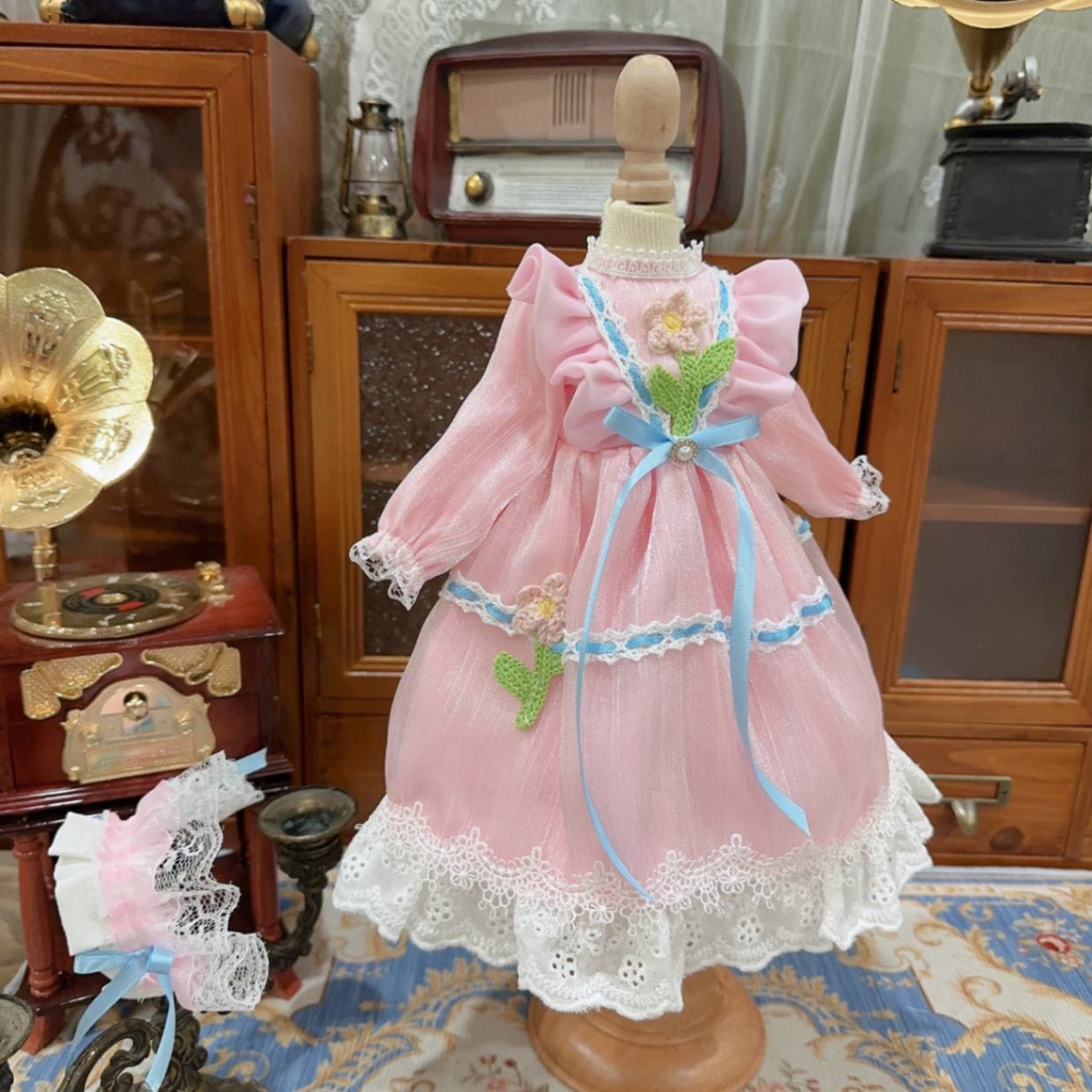 AF10339【Xmya】1/3Blythe,SD/DD,MSD,幼SD洋服2点セット