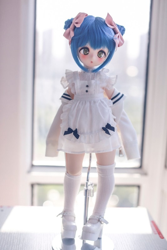 即納品(ウィッグ)U-4300【P.K】1/3ド－ル用(頭囲22~24cm)用ウィッグ