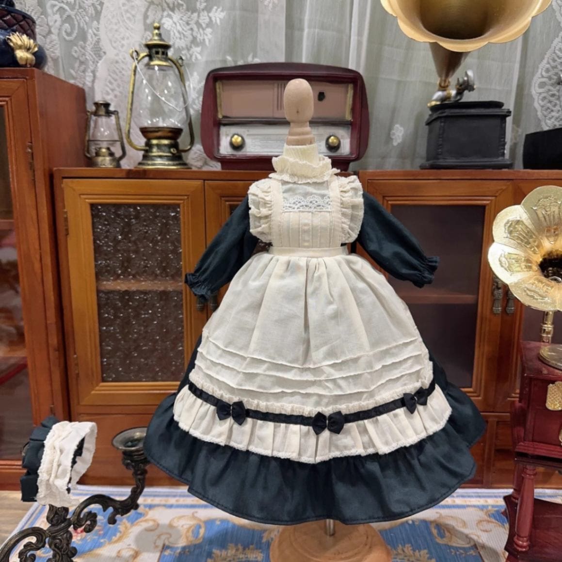 AF10361【Xmya】1/3Blythe,SD/DD,MSD,幼SD洋服2点セット