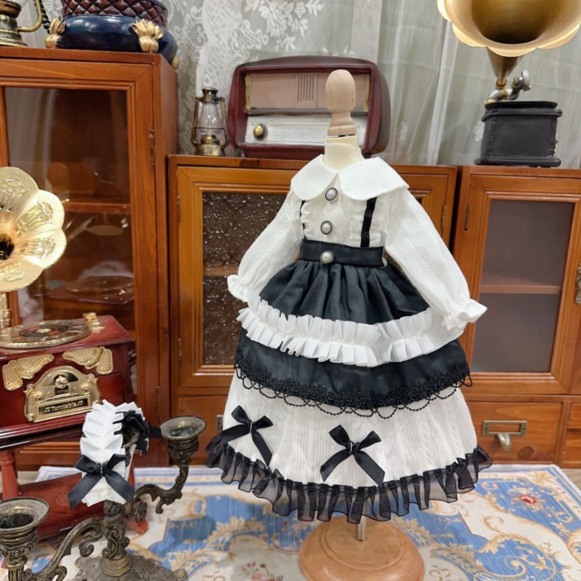 AF10365【Xmya】1/3Blythe,SD/DD,MSD,幼SD洋服2点セット