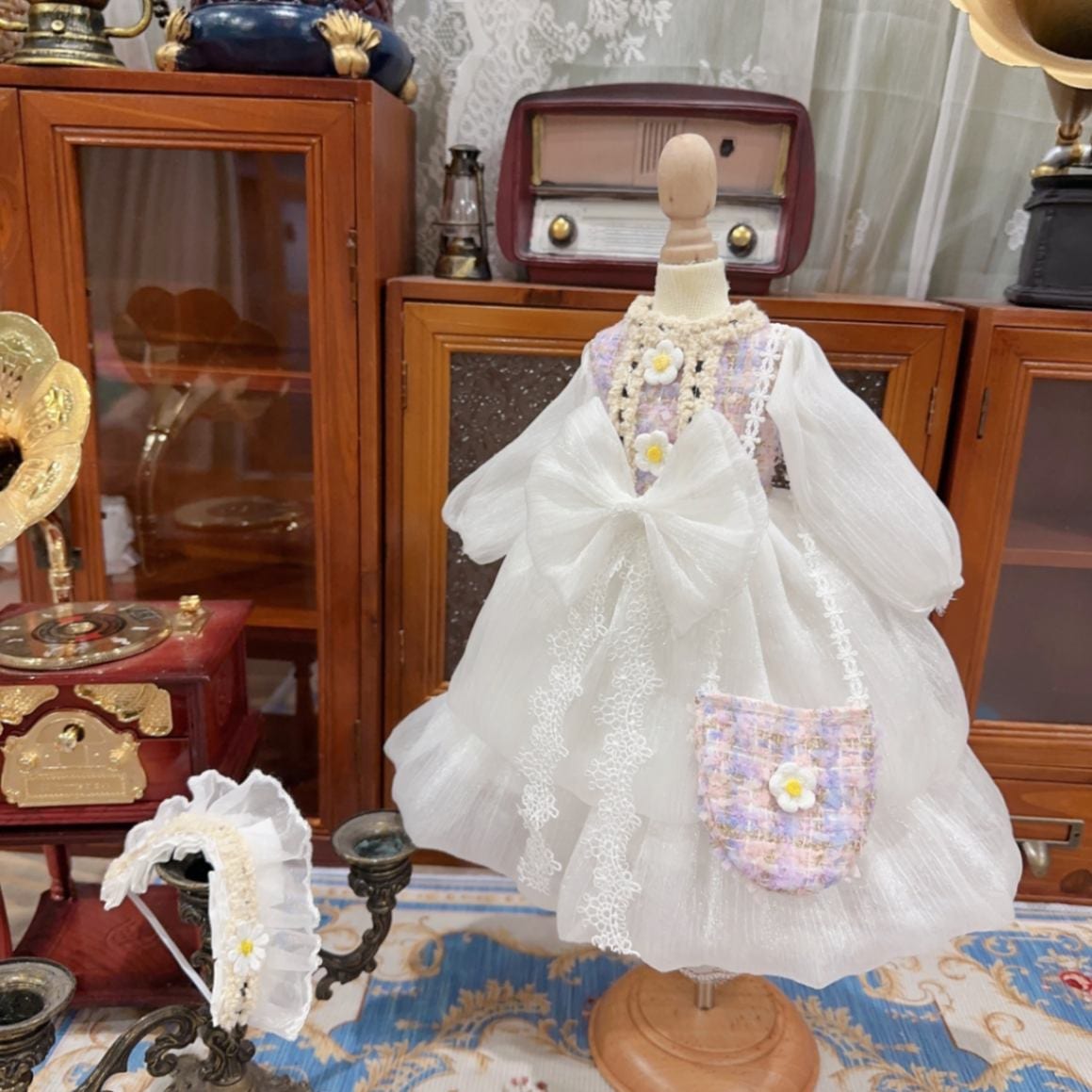 AF10368【Xmya】1/3Blythe,SD/DD,MSD,幼SD洋服2点セット