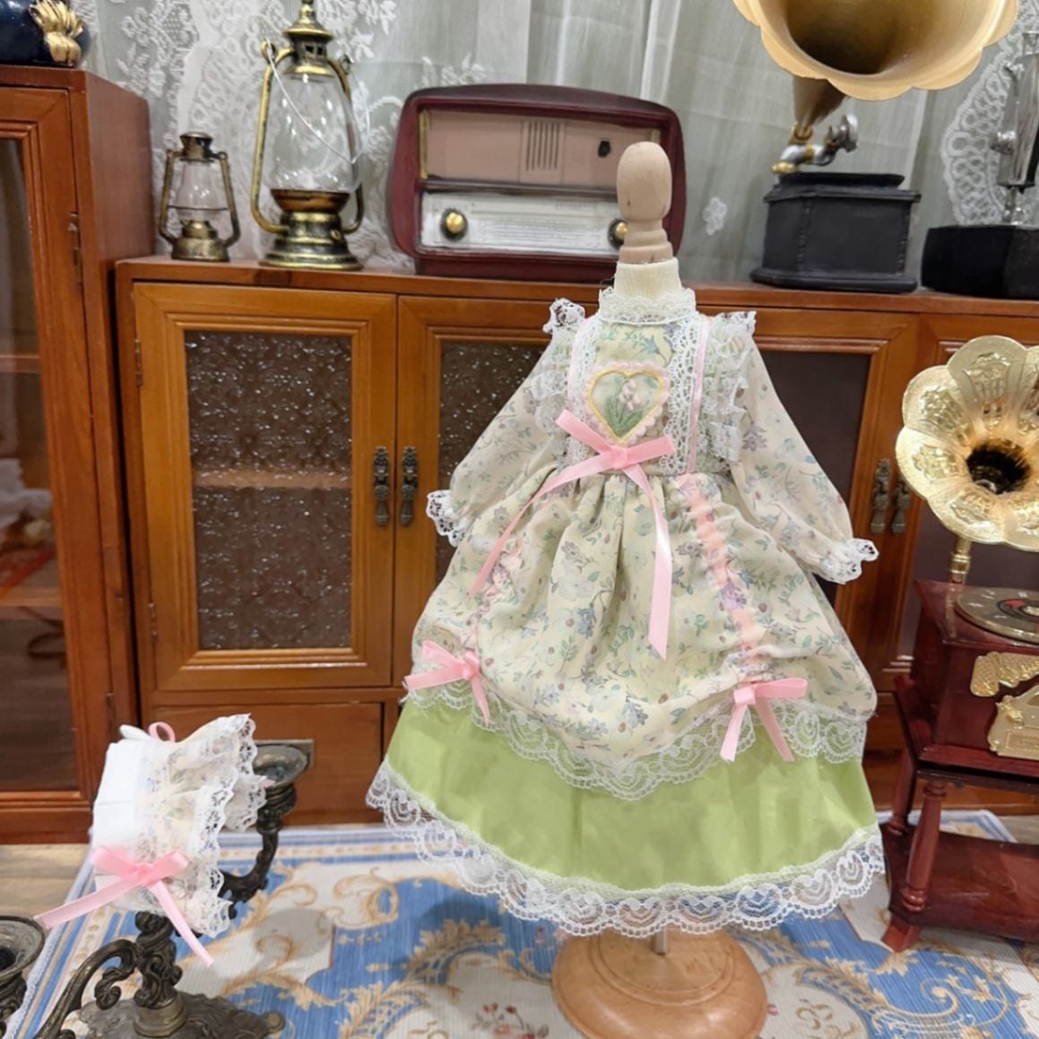 AF10372【Xmya】1/3Blythe,SD/DD,MSD,幼SD洋服2点セット