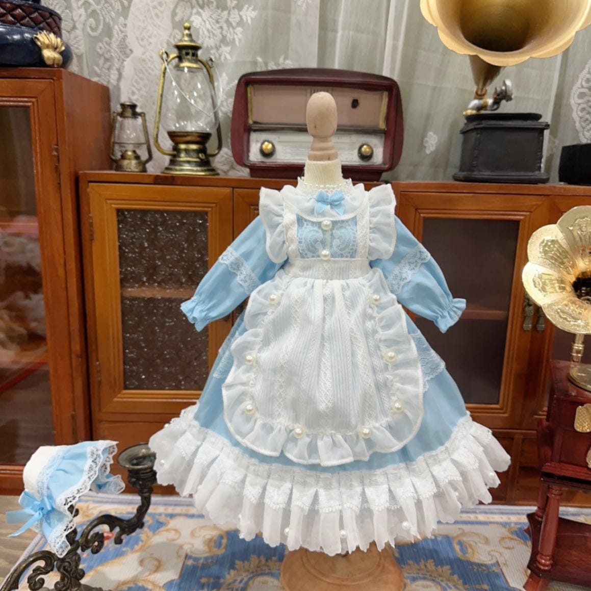 AF10373【Xmya】1/3Blythe,SD/DD,MSD,幼SD洋服2点セット
