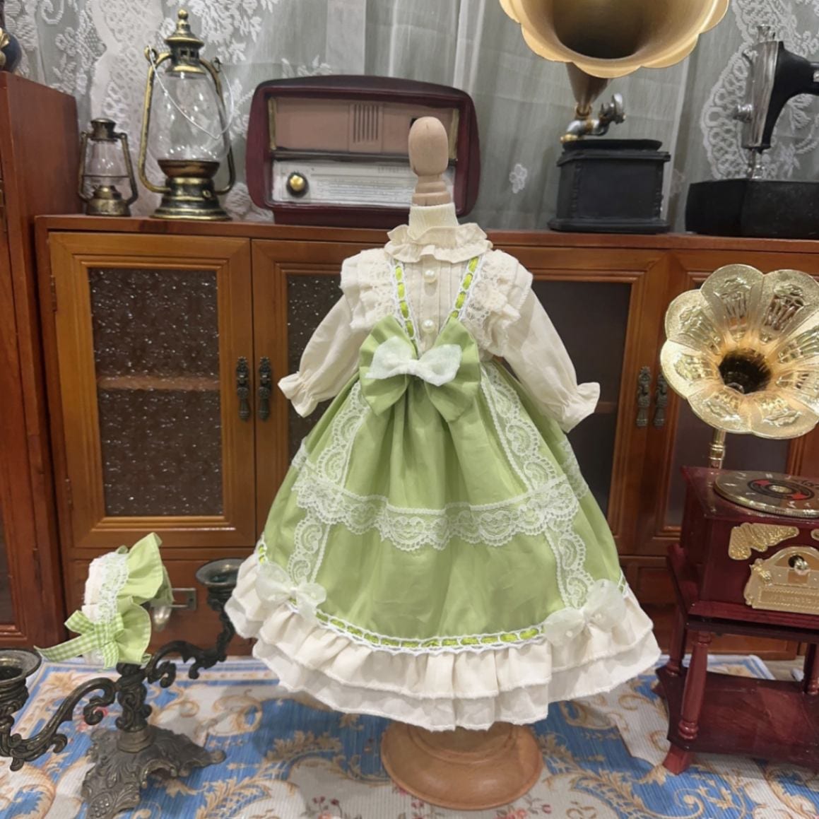 AF10374【Xmya】1/3Blythe,SD/DD,MSD,幼SD洋服2点セット