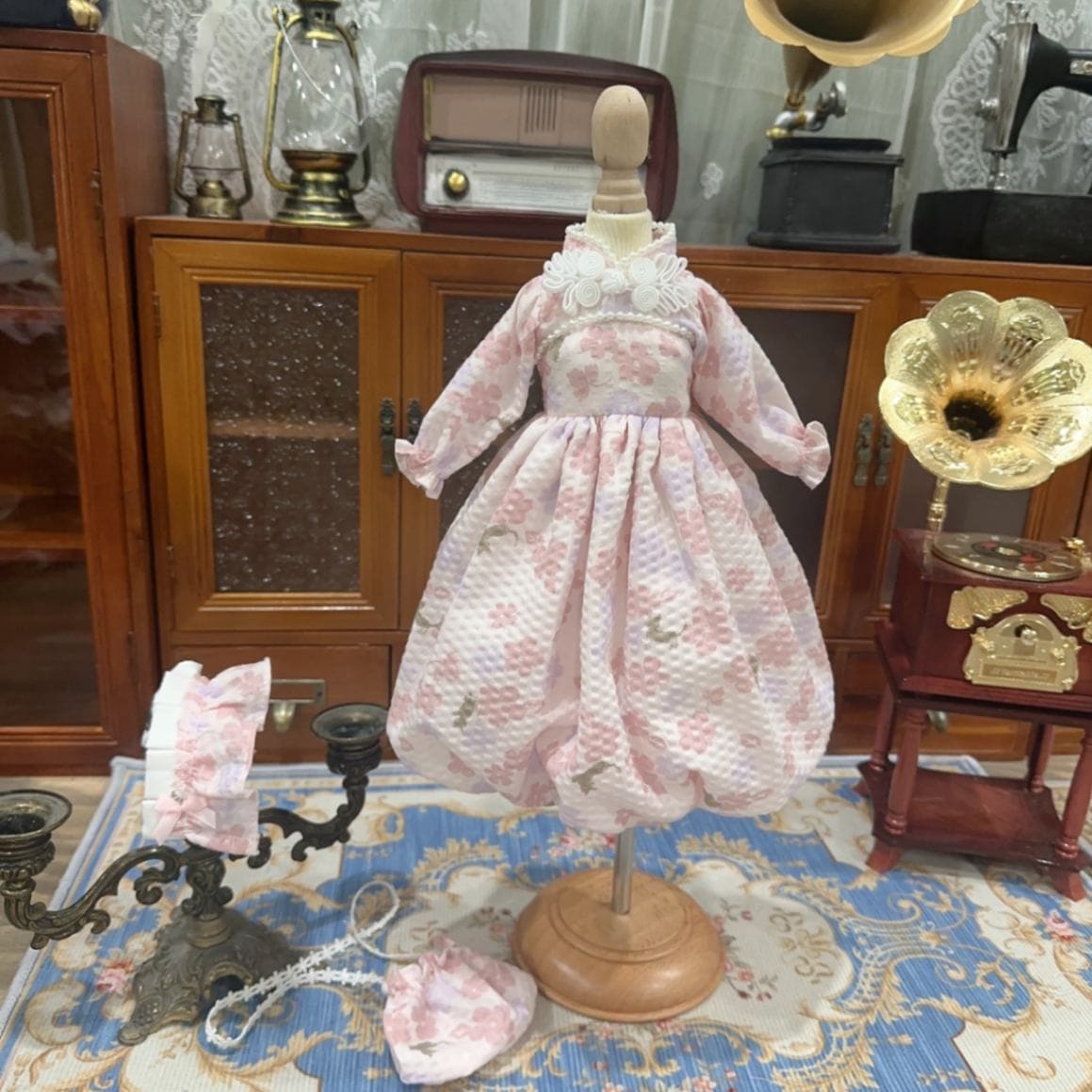 AF10376【Xmya】1/3Blythe,SD/DD,MSD,幼SD洋服2点セット