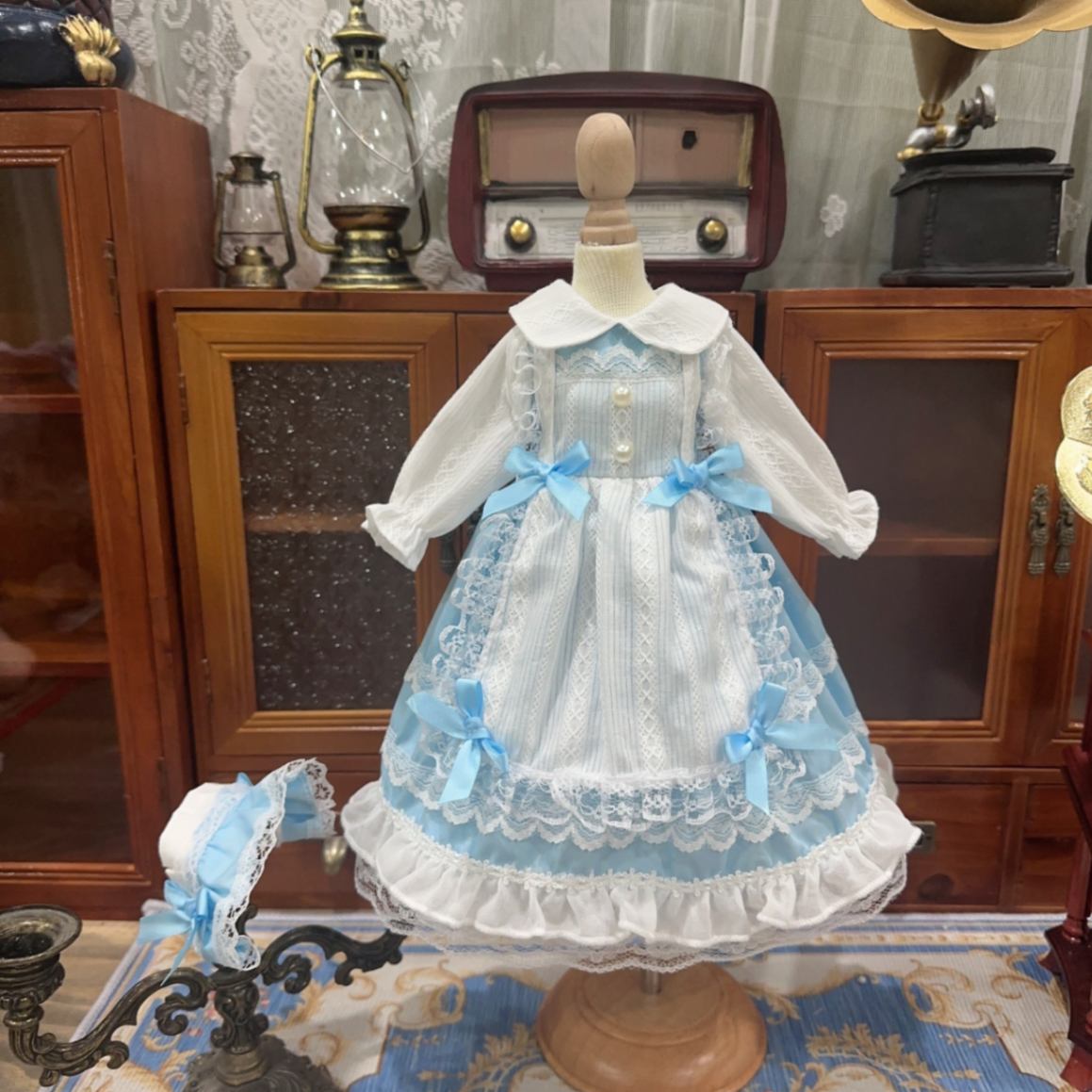 AF10377【Xmya】1/3Blythe,SD/DD,MSD,幼SD洋服2点セット