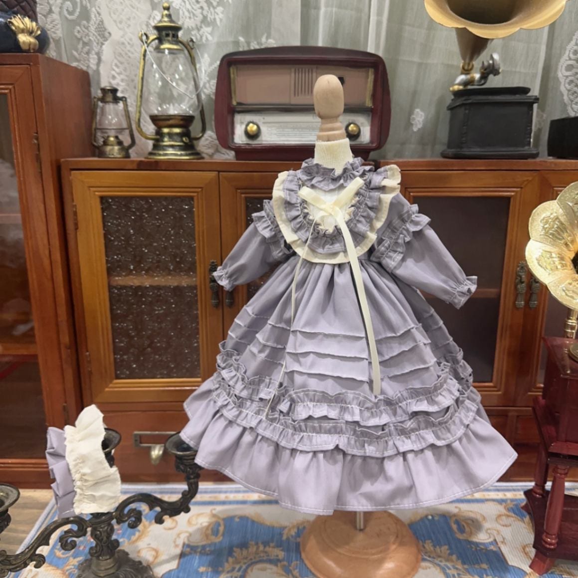AF10378【Xmya】1/3Blythe,SD/DD,MSD,幼SD洋服2点セット