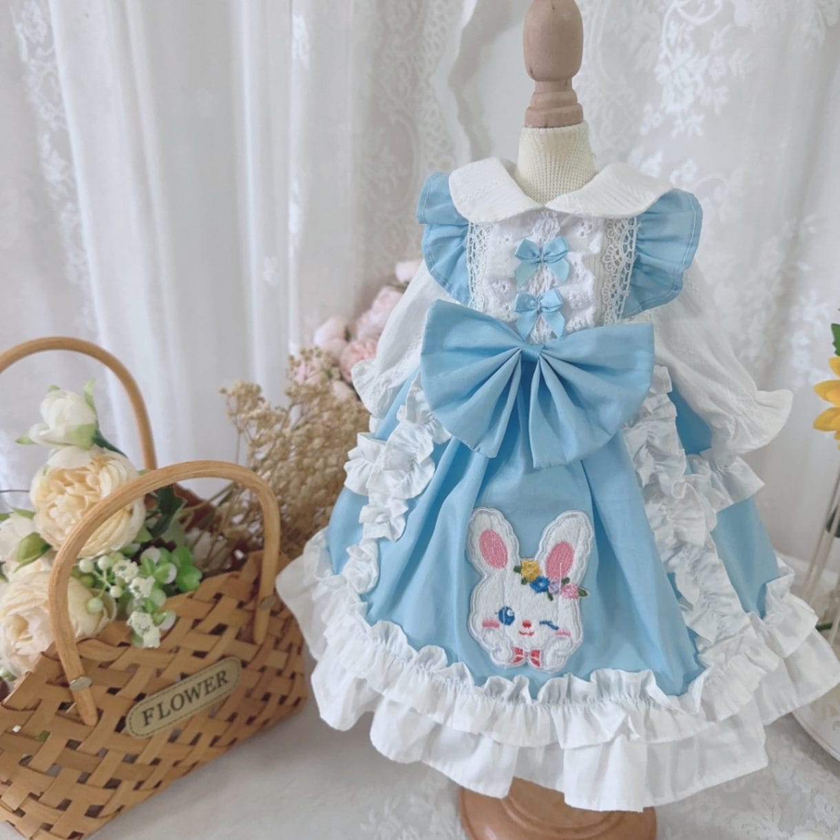 AF10409【Xmya】1/3Blythe,SD/DD,MSD,幼SD洋服2点セット