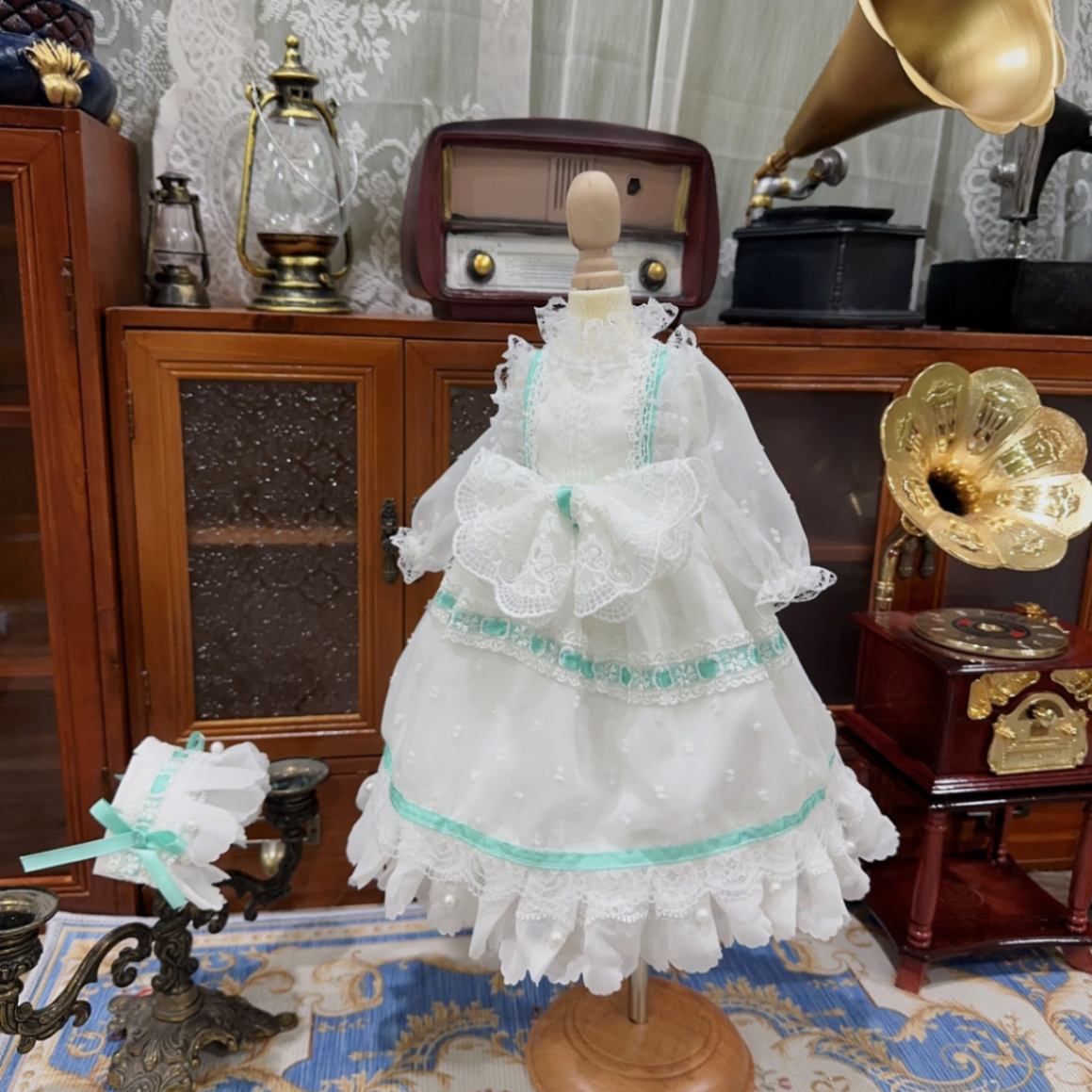 AF10418【Xmya】1/3Blythe,SD/DD,MSD,幼SD洋服2点セット