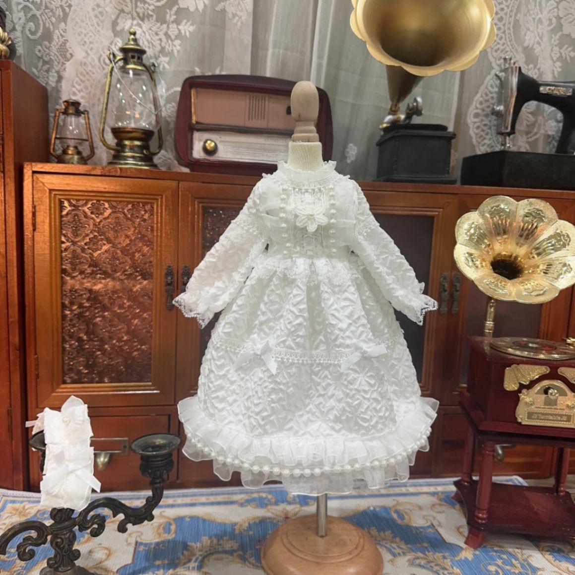 AF10425【Xmya】1/3Blythe,SD/DD,MSD,幼SD洋服2点セット