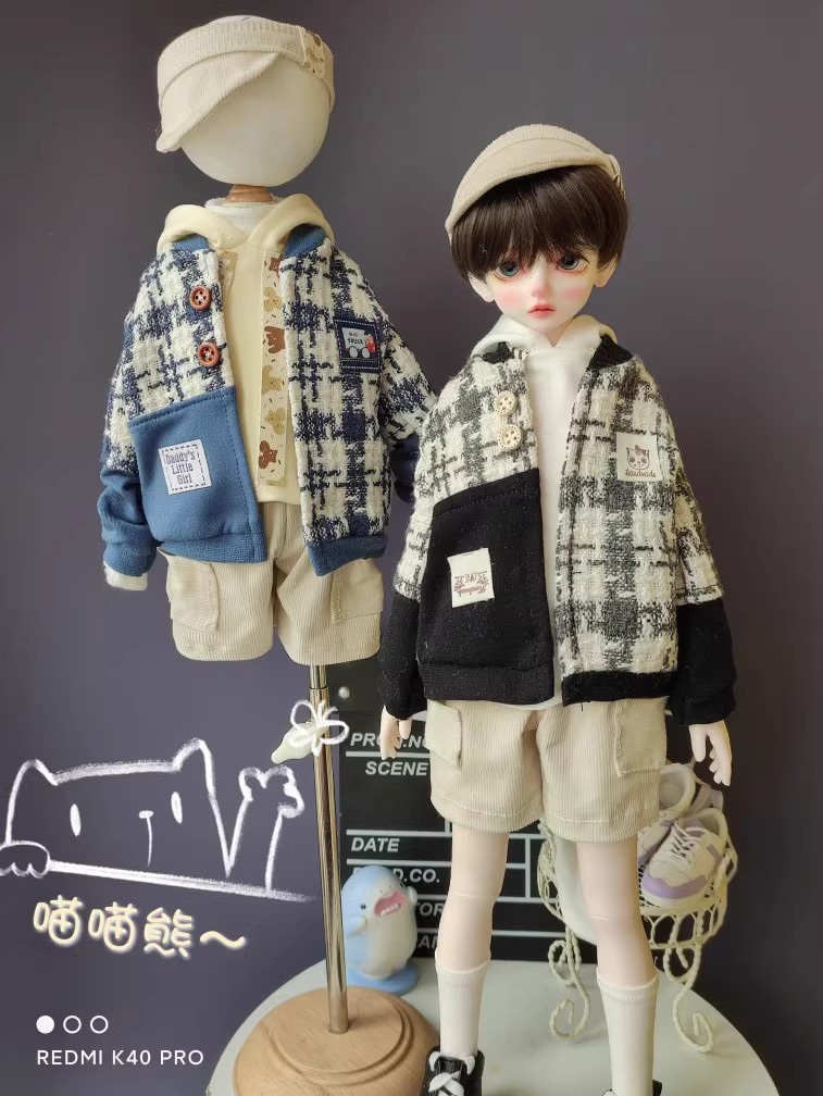 AF10432【xq】幼SD,MSD用洋服4点セット