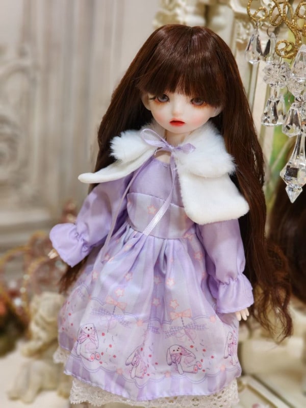 即納品(ウィッグ)U-4374【SEN】1/6ドール(頭囲16~17.5cm)用ウィッグ