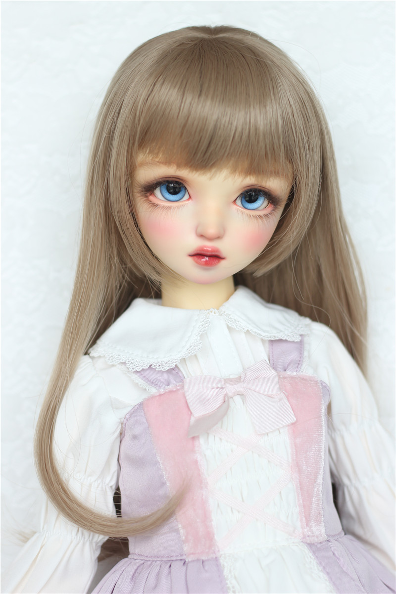 U-4301【KAKA】1/6,1/4，1/3ドール(頭囲15~23.5cm)用ウィッグ