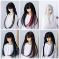 U-4326【KAKA】1/4，1/3ドール(頭囲17~23.5cm)用ウィッグ|SD/DD|◆ドールウィッグ