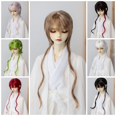 U-4344【KAKA】1/4，1/3ドール(頭囲17~23.5cm)用ウィッグ