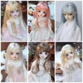 U-4352【KAKA】1/6,1/4，1/3ドール(頭囲15~23.5cm)用ウィッグ|SD13/SD17少年|◆ドールウィッグ