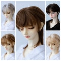 U-4356【KAKA】1/6,1/4，1/3ドール(頭囲15~23.5cm)用ウィッグ|SD13/SD17少年|◆ドールウィッグ