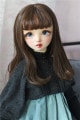 U-4359【KAKA】1/3ドール(頭囲21.5~23.5cm)用ウィッグ|SD/DD|◆ドールウィッグ