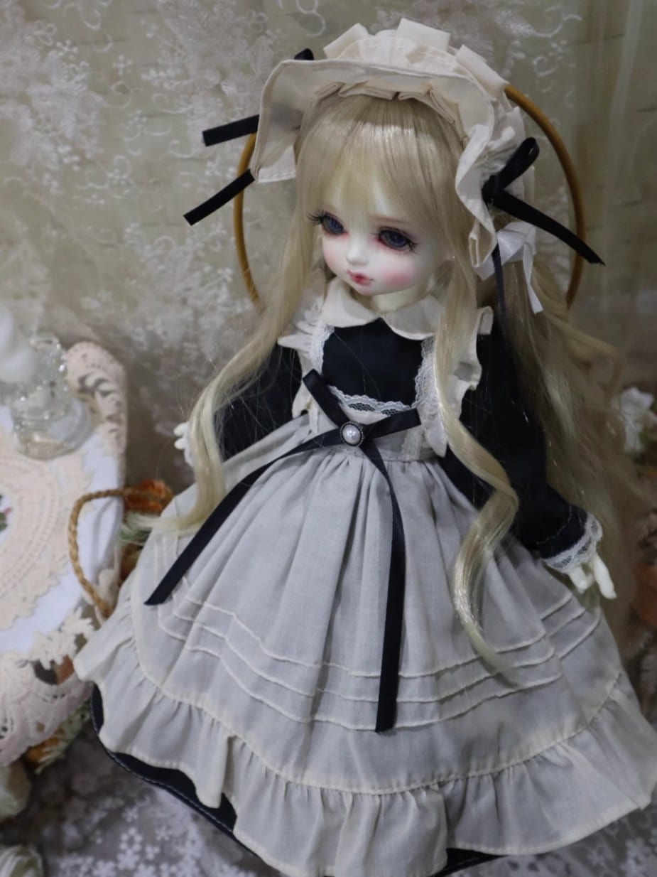 AF10464【Xmya】1/3Blythe,SD/DD,MSD,幼SD洋服2点セット
