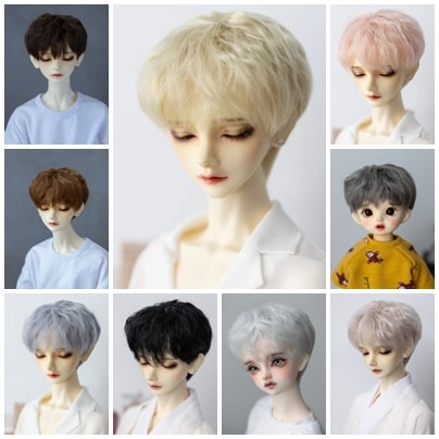 即納品(ウィッグ)U-4273（色4）【KAKA】ウィッグ1/4(頭囲17~19cm)