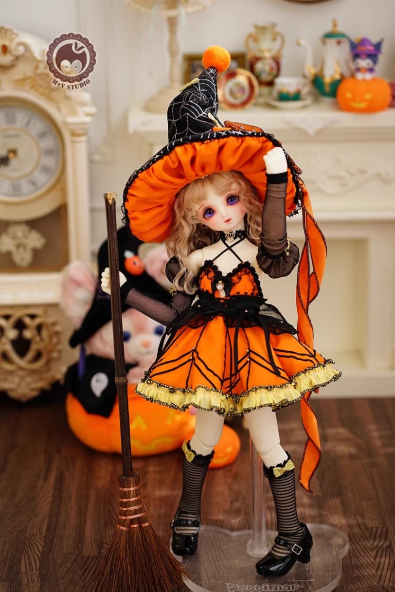 AF10486【mu】1/4MSD,MDD,Kumako用洋服9点セット（2色あり）
