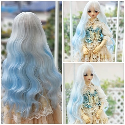 U-4387【al】1/3SD/DD(頭囲22~23cm)用ウィッグ