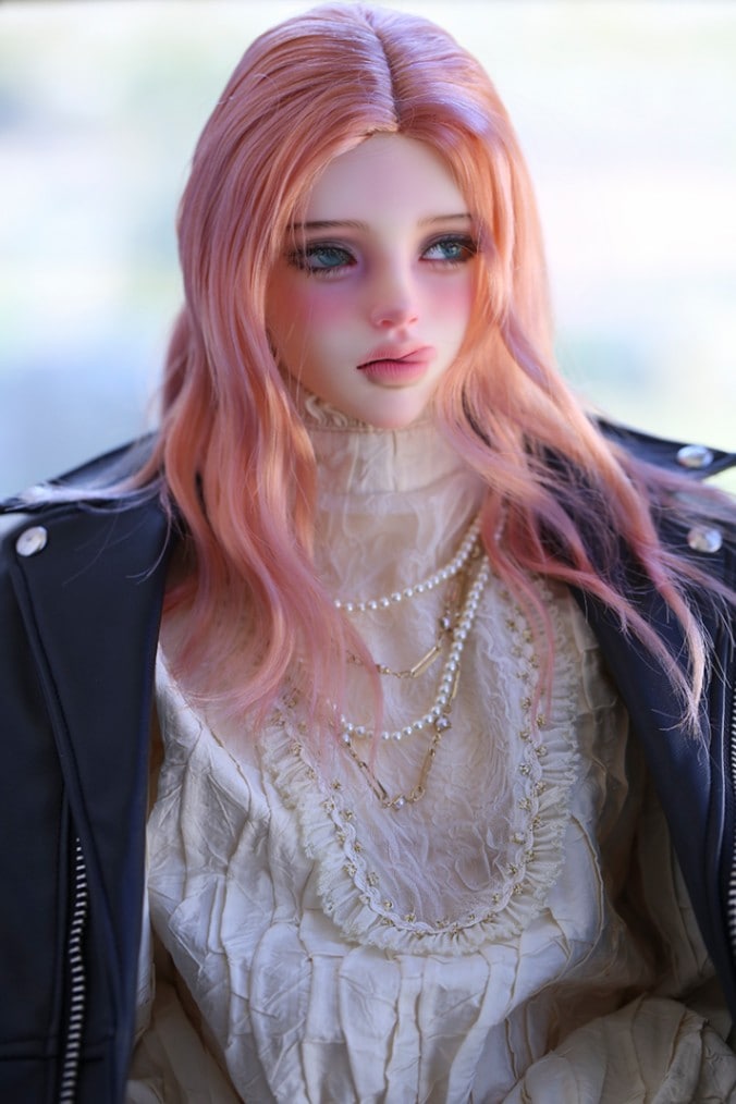 U-4394【P.K】1/3ド－ル用(頭囲22~24cm)用ウィッグ | ◇ドールウィッグ