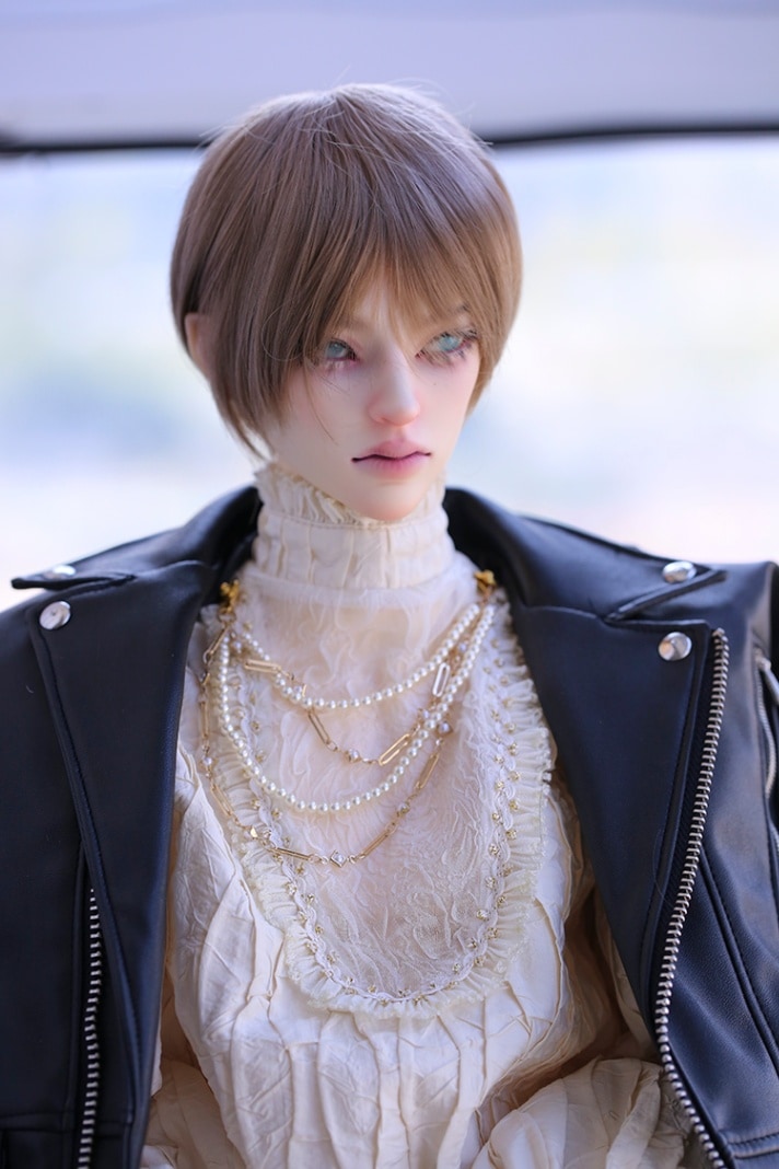 U-4399【P.K】1/3ド－ル用(頭囲22~24cm)用ウィッグ