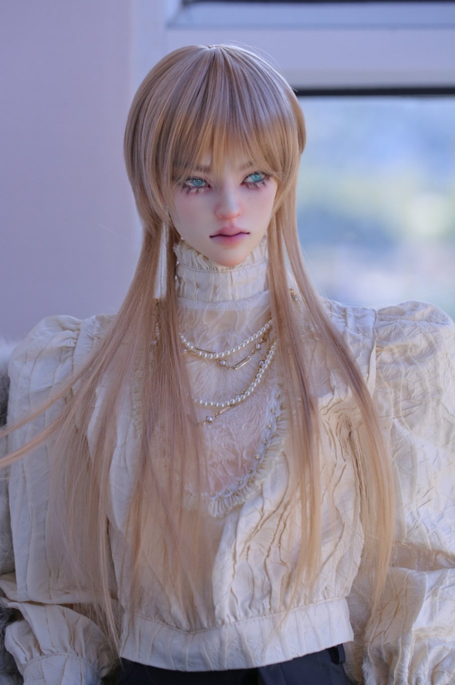 U-4403【P.K】1/3ド－ル用(頭囲22~24cm)用ウィッグ