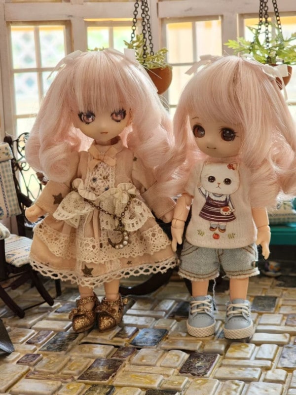 即納品U-1320【sen】オビツ11用ウィッグ（11.5cm）