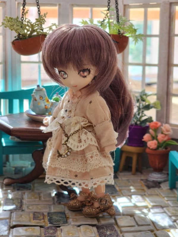 即納品U-1310【sen】オビツ11用ウィッグ（11.5cm）