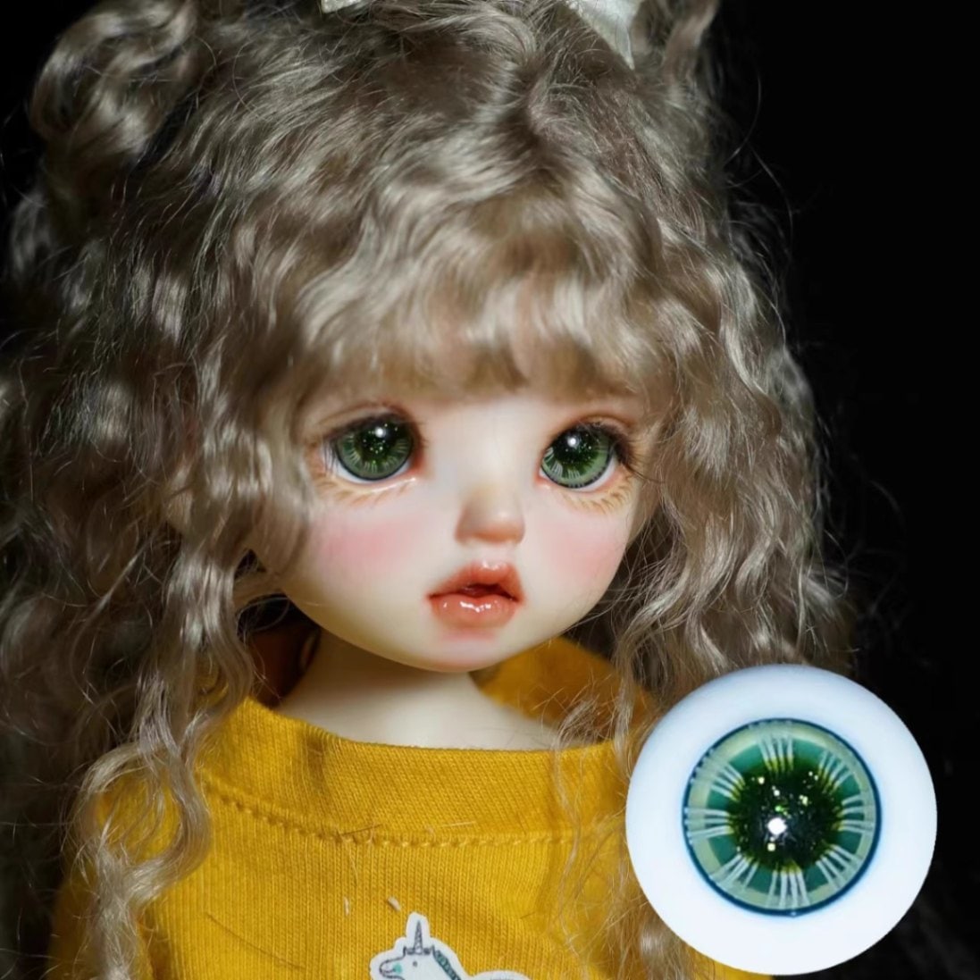 EYER493【xkm】ドール用グラスアイ12~16ｍｍ